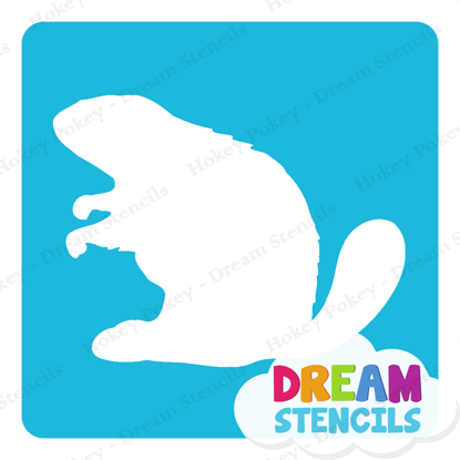 Picture of Beaver - Vinyl Stencil - 63