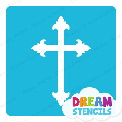 Picture of Cross -Vinyl Stencil - 89