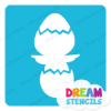 Picture of Chick Hatching -Vinyl Stencil - 93