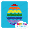 Picture of Easter Egg -Vinyl Stencil - 96