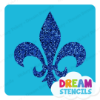 Picture of Fleur De Lis Stencil - Vinyl Stencil -105