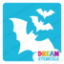 Picture of Cascading Bats - Vinyl Stencil -108