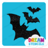 Picture of Cascading Bats - Vinyl Stencil -108