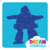 Picture of Inukshuk # 1 - Vinyl Stencil -118