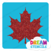 Picture of Fancy Maple Leaf - Vinyl Stencil -122