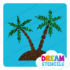 Picture of Palm Trees - Vinyl Stencil -149