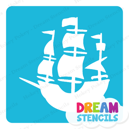 Picture of Ship  - Vinyl Stencil -151