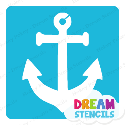 Picture of Anchor-1  - Vinyl Stencil -152