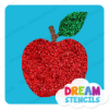 Picture of Apple   - Vinyl Stencil -155