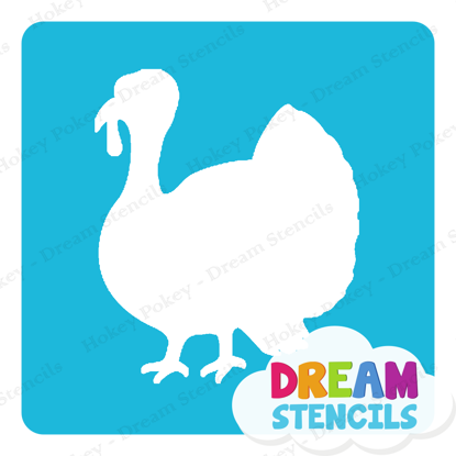 Picture of Turkey - Vinyl Stencil -156