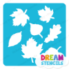 Picture of Tree Leaves  - Vinyl Stencil -160