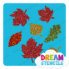Picture of Tree Leaves  - Vinyl Stencil -160