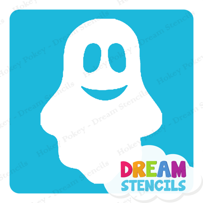 Picture of Friendly Ghost  - Vinyl Stencil -168