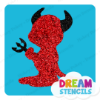 Picture of Little Devil  - Vinyl Stencil -171