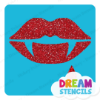 Picture of Vampire Lips  - Vinyl Stencil -172