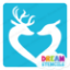 Picture of Deer in Love - Vinyl Stencil - 214