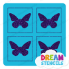 Picture of Mini 4 in 1 Butterfly - Vinyl Stencil - 70
