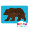 Picture of Grizzly Bear - Vinyl Stencil -11
