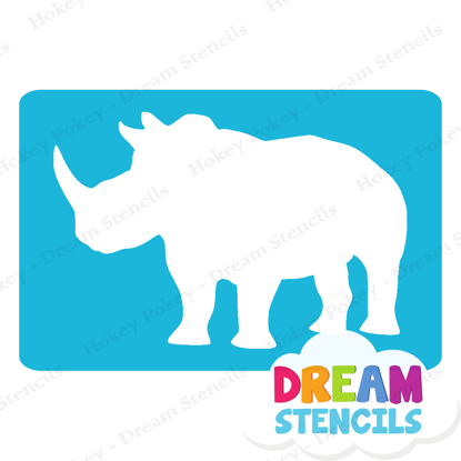 Picture of Rhino - Vinyl Stencil -15