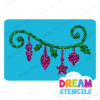 Picture of Hanging Ornaments - Vinyl Stencil - 22
