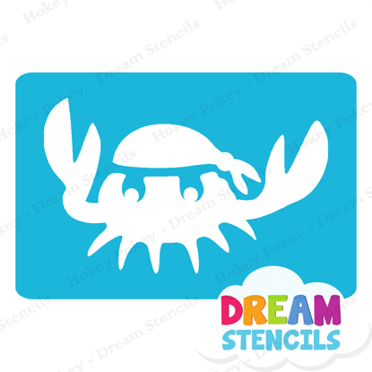 Picture of Pirate Crab - Vinyl Stencil -138