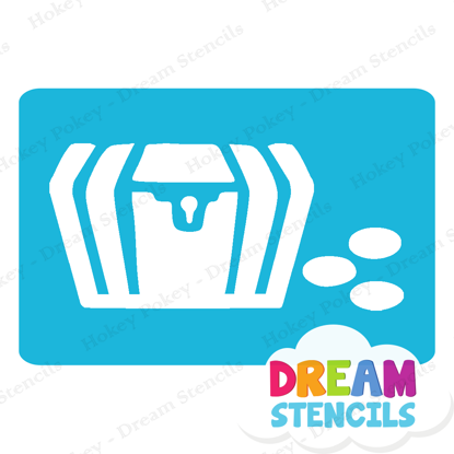 Picture of Pirate Treasure - Vinyl Stencil -139
