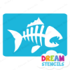 Picture of Fish Skeleton - Vinyl Stencil -140
