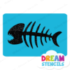 Picture of Dead Fish - Vinyl Stencil -141