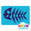 Picture of Fish Bones - Vinyl Stencil -142