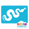 Picture of Crawling Snake - Vinyl Stencil -146