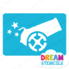 Picture of Cannon  - Vinyl Stencil -154
