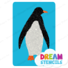 Picture of Penguin   - Vinyl Stencil - 14