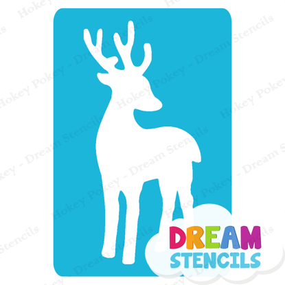 Picture of Deer - Vinyl Stencil - 24
