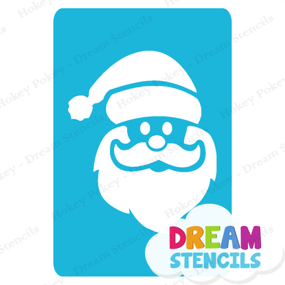 Picture of Santa Face- Vinyl Stencil - 31