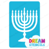 Picture of Menorah - Vinyl Stencil - 37