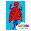 Picture of Superboy - Vinyl Stencil - 83