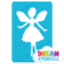 Picture of Fairy  - Vinyl Stencil - 106