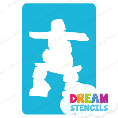 Picture of Inukshuk # 2  - Vinyl Stencil - 119