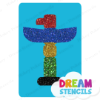 Picture of Totem  - Vinyl Stencil - 127
