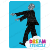 Picture of Walking Zombie - Vinyl Stencil - 176