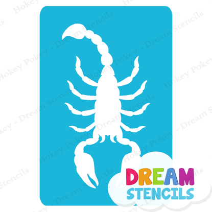 Picture of Scorpion -1 - Vinyl Stencil - 203