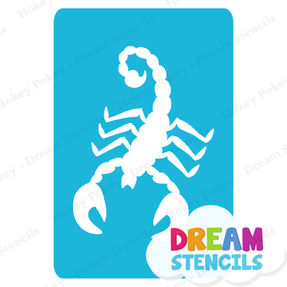 Picture of Scorpion - 2 - Vinyl Stencil - 204