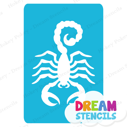 Picture of Scorpion - 3 - Vinyl Stencil - 205