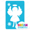 Picture of Christmas Angel - Vinyl Stencil - 216