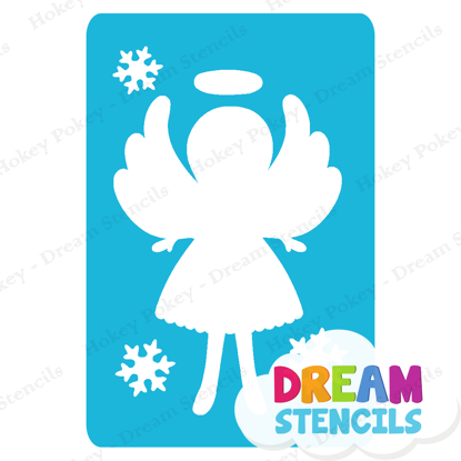 Picture of Christmas Angel - Vinyl Stencil - 216