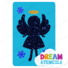 Picture of Christmas Angel - Vinyl Stencil - 216