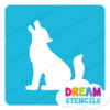 Picture of Wolf - Vinyl Stencil - 16