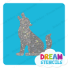 Picture of Wolf - Vinyl Stencil - 16