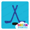 Picture of Hockey  - Vinyl Stencil - 220