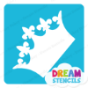 Picture of Fleur De Lis Crown  - Vinyl Stencil - 224